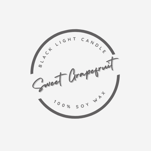 Sweet Grapefruit | 4oz Soy Wax Candle - BLACK LIGHT CANDLES